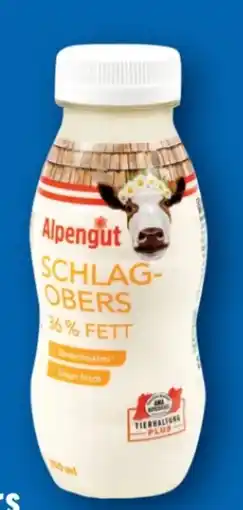 Lidl Alpengut Schlagobers Angebot