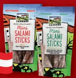 Lidl Landhof Mini Salami Sticks Angebot