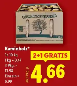 Lidl Kaminholz Angebot