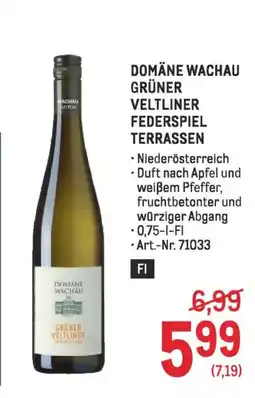 Metro Domäne wachau grüner veltliner federspiel terrassen Angebot