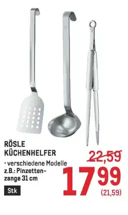 Metro Rösle küchenhelfer Angebot