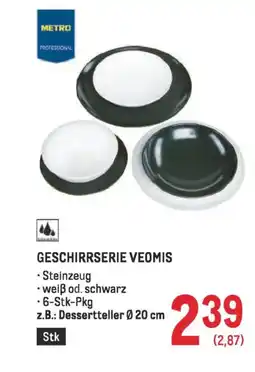 Metro Geschirrserie veomis Angebot
