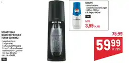 Metro Sodastream wassersprudler terra schwarz Angebot