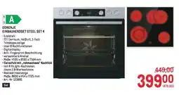 Metro Gorenje einbauherdset steel set 4 Angebot