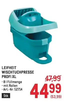 Metro Leifheit wischtuchpresse profi xl Angebot