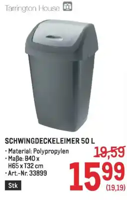 Metro Schwingdeckeleimer 50 l Angebot
