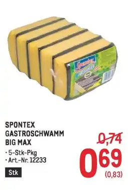 Metro Spontex gastroschwamm big max Angebot