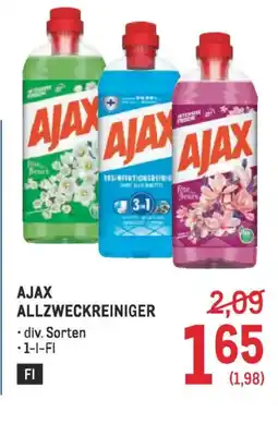 Metro Ajax allzweckreiniger Angebot