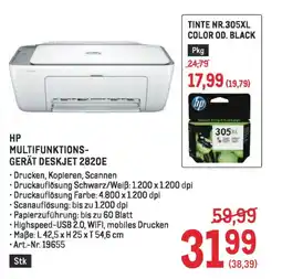Metro Hp multifunktions- gerät deskjet 2820e Angebot
