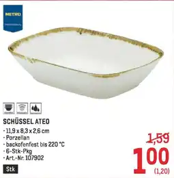 Metro Schüssel ateo Angebot
