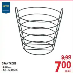 Metro Drahtkorb Angebot