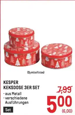 Metro Kesper keksdose 3er set Angebot