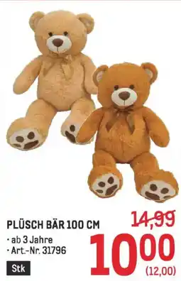 Metro Plüsch bär 100 cm Angebot