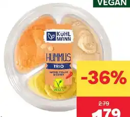 MPreis Kühlmann Hummus Trio Angebot