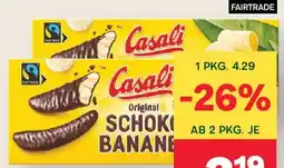 MPreis Casali Schokobananen Angebot