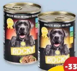 PENNY Rocky Premium-Hunde-Nassfutter Angebot