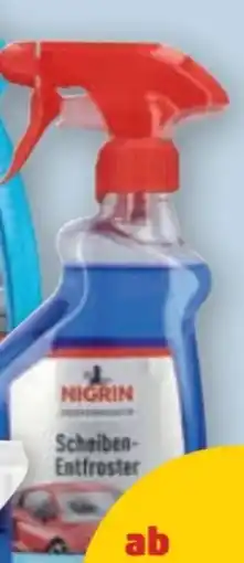 PENNY Nigrin Scheiben-Entfroster Pumpzerstäuber Angebot