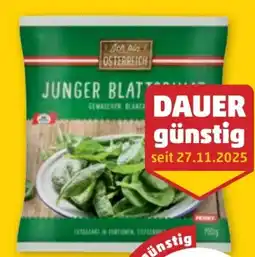PENNY Ich bin Österreich Blattspinat Angebot