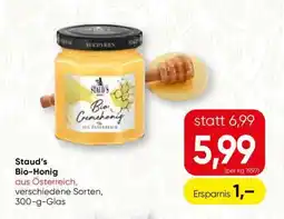 Spar Staud's Bio-Honig Angebot