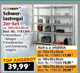 Norma Schwerlastregal 2er-Set Angebot