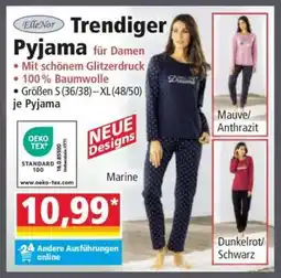 Norma Trendiger Pyjama für Damen Angebot