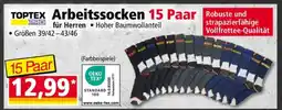 Norma TOPTEX PRO Arbeitssocken 15 Paar Angebot