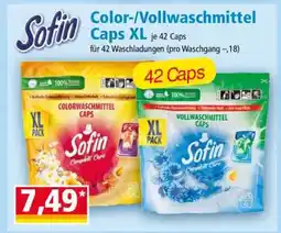 Norma Sofin Color-/Vollwaschmittel Caps XL Angebot