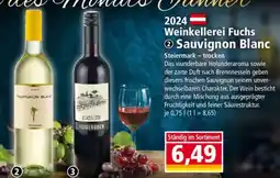 Norma Weinkellerei Fuchs Sauvignon Blanc Angebot