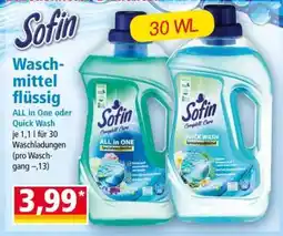 Norma Sofin Waschmittel flüssig Angebot