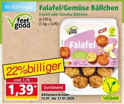 Norma Falafel/Gemüse Bällchen Angebot