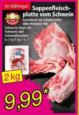 Norma Suppenfleischplatte vom Schwein Angebot