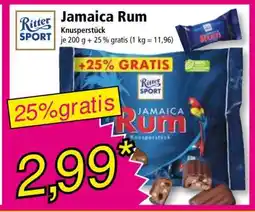 Norma Ritter Sport Jamaica Rum Angebot
