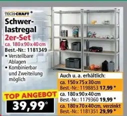 Norma Schwerlastregal 2er-Set Angebot