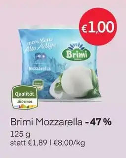 MPreis Brimi Mozzarella Angebot