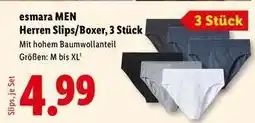 Lidl esmara MEN Herren Slips/Boxer, 3 Stück Angebot