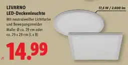 Lidl LIVARNO LED-Deckenleuchte Angebot