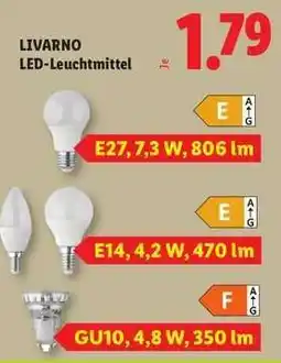 Lidl LIVARNO LED-Leuchtmittel Angebot