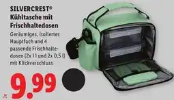 Lidl SILVERCREST Kühltasche mit Frischhaltedosen Angebot
