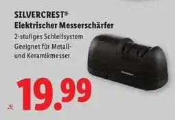 Lidl SILVERCREST Elektrischer Messerschärfer Angebot
