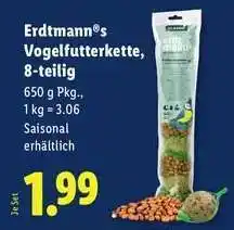 Lidl Erdtmann s Vogelfutterkette, 8-teilig Angebot