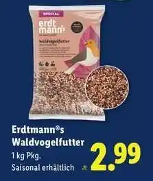Lidl Erdtmann s Waldvogelfutter Angebot