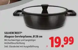 Lidl SILVERCREST Aluguss-Servierpfanne, Ø 28 cm Angebot