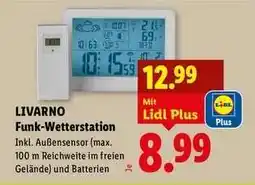 Lidl LIVARNO Funk-Wetterstation Angebot