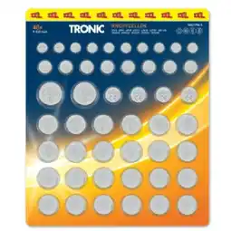 Lidl Knopfzellen-Set, 48-teilig Lidl Angebot