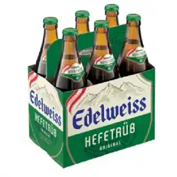MPreis Edelweiss Hofbräu, Hefetrüb oder Alkoholfrei versch. Sorten MPREIS Angebot