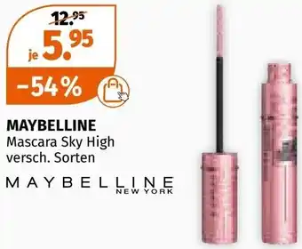 Müller MAYBELLINE Mascara Sky High Angebot