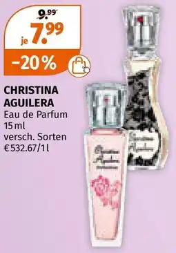 Müller CHRISTINA AGUILERA Eau de Parfum Angebot