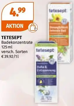 Müller TETESEPT Badekonzentrate Angebot