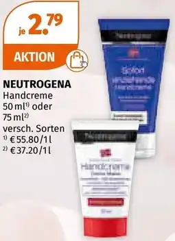 Müller Neutrogena Handcreme Angebot