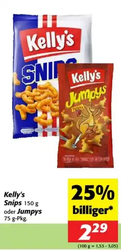 Nah&Frisch Kelly's Snips oder Jumpys Angebot